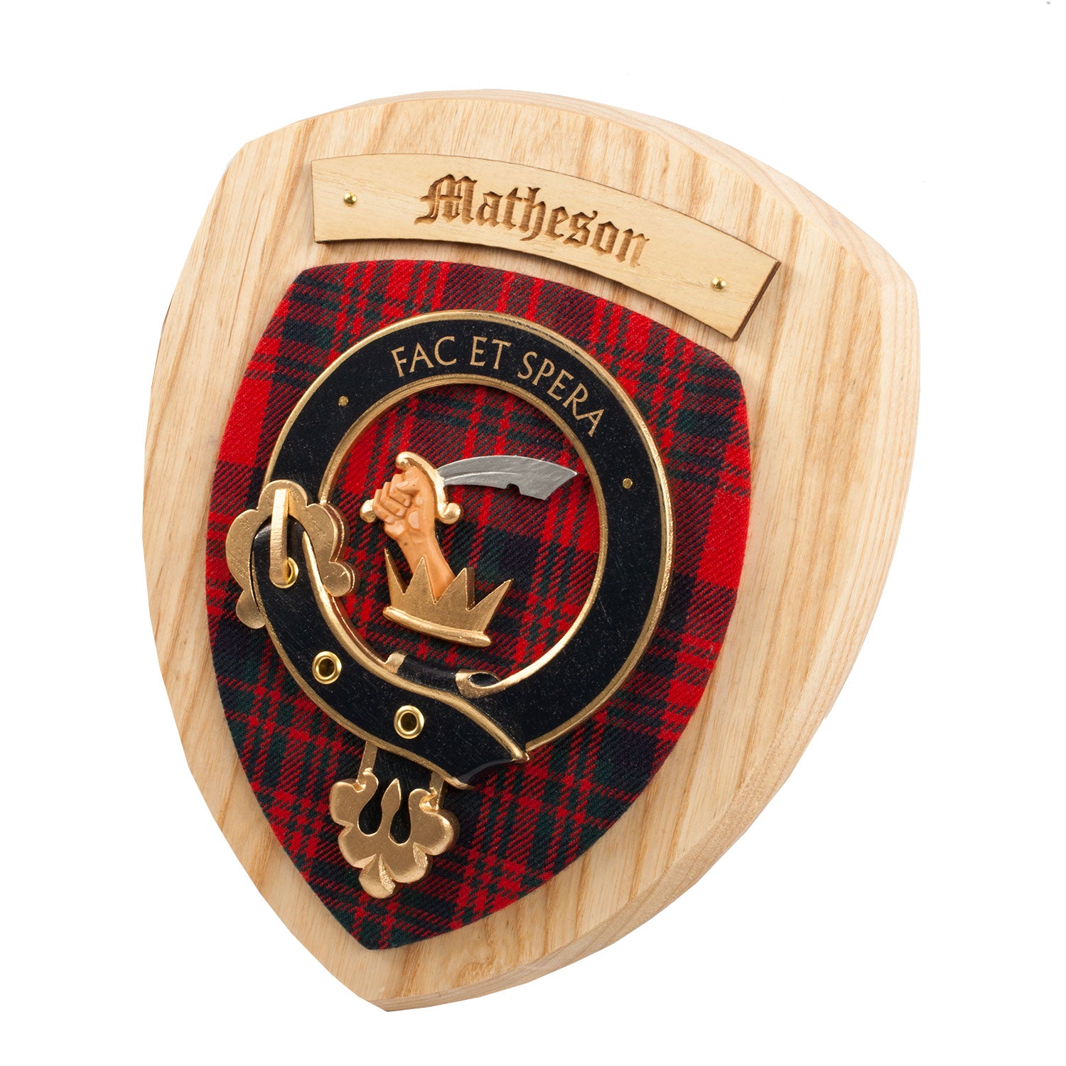 Scottish Clan Wall Plaque | Made in Scotland | Wood frame | Wall hanging Gift - Picture 374 of 517