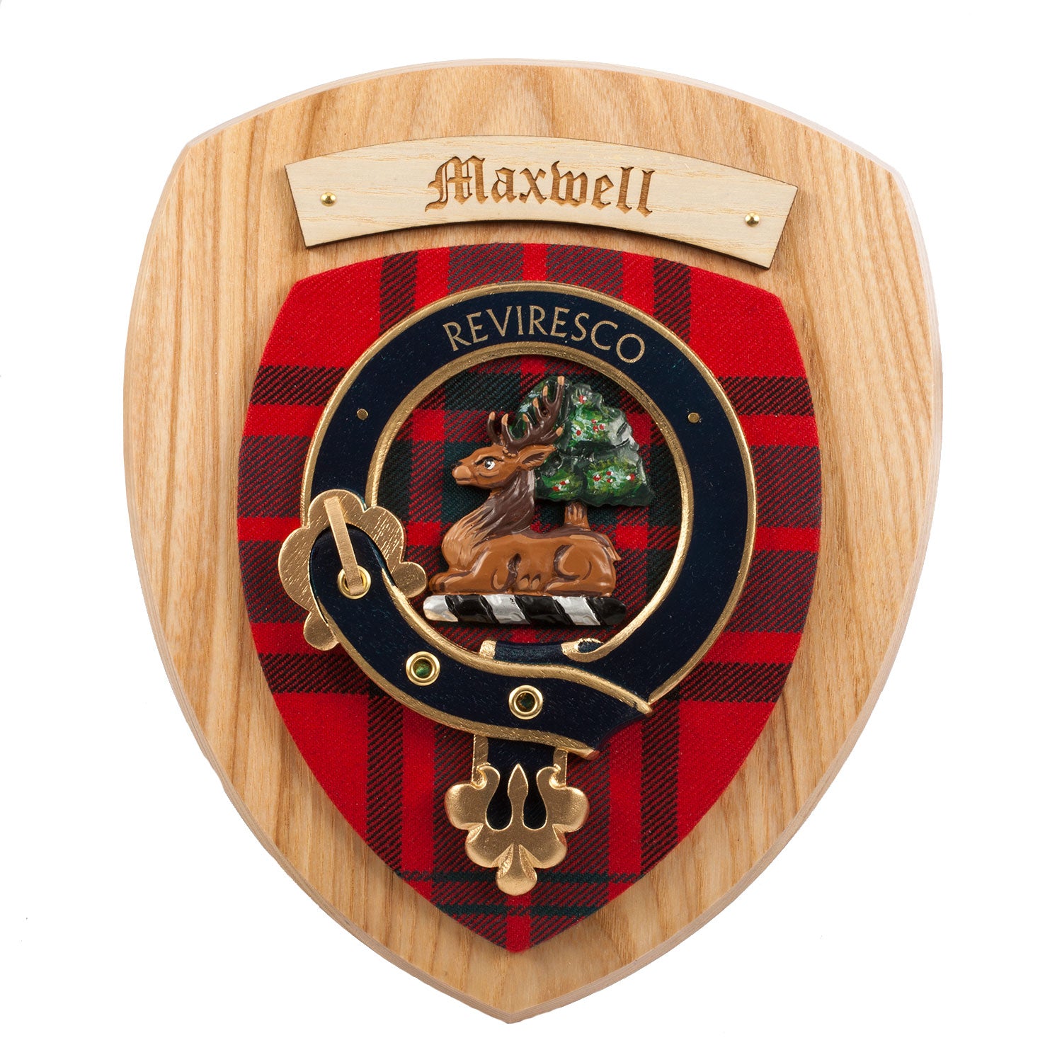 Scottish Clan Wall Plaque | Made in Scotland | Wood frame | Wall hanging Gift - Picture 376 of 517