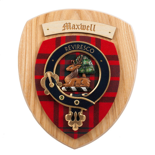 Clan Wall Plaque Maxwell - Heritage Of Scotland - MAXWELL