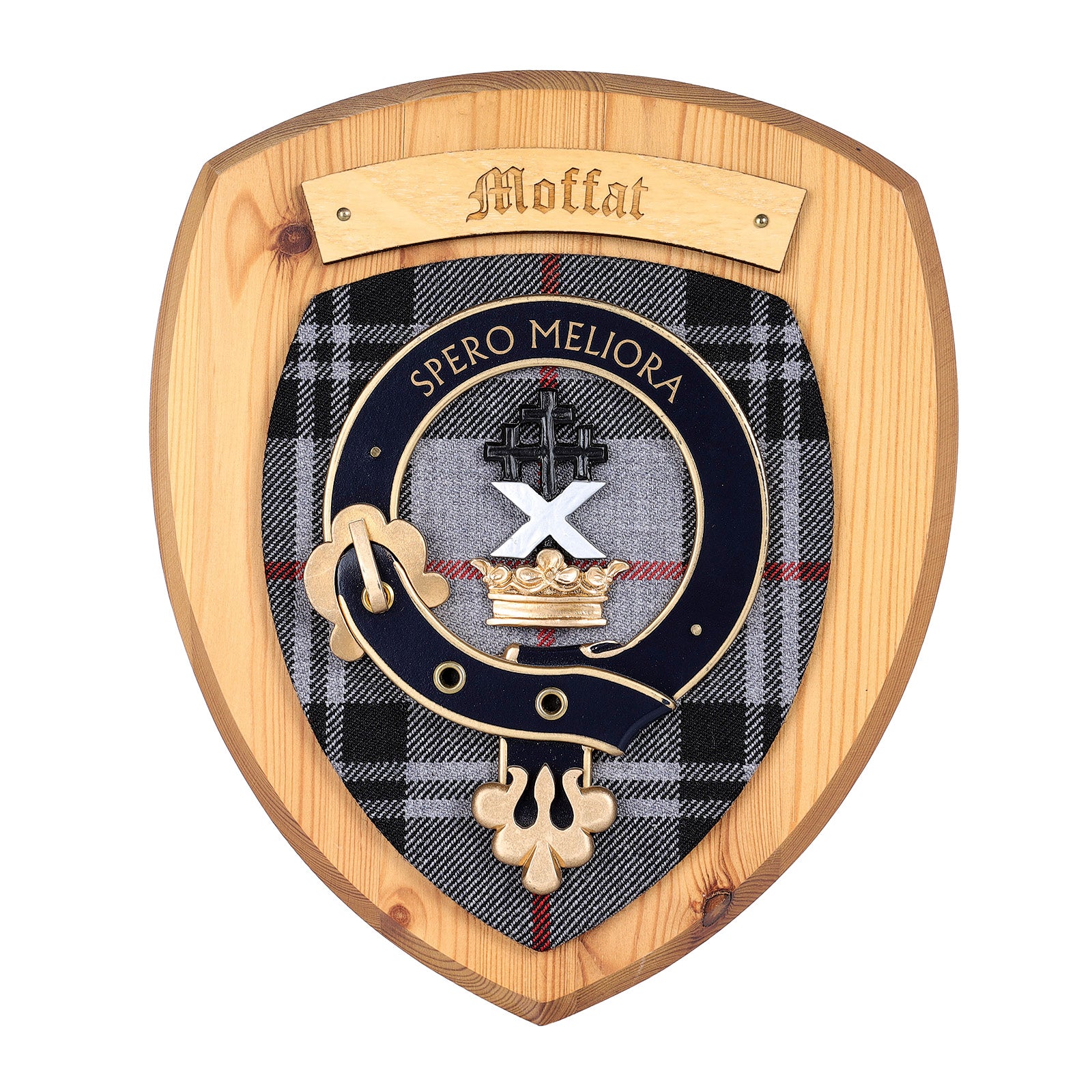 Scottish Clan Wall Plaque | Made in Scotland | Wood frame | Wall hanging Gift - Picture 382 of 517