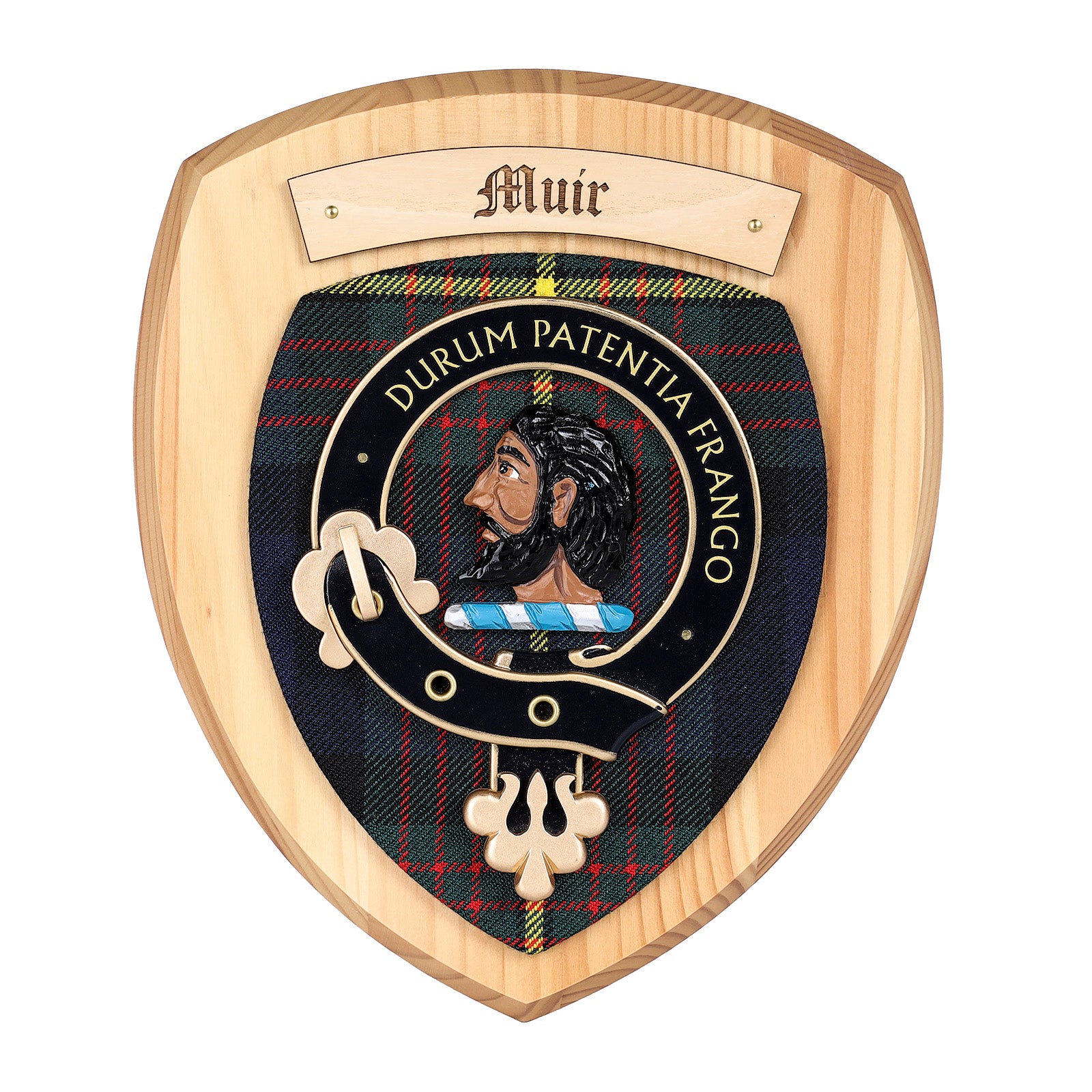 Scottish Clan Wall Plaque | Made in Scotland | Wood frame | Wall hanging Gift - Picture 390 of 517