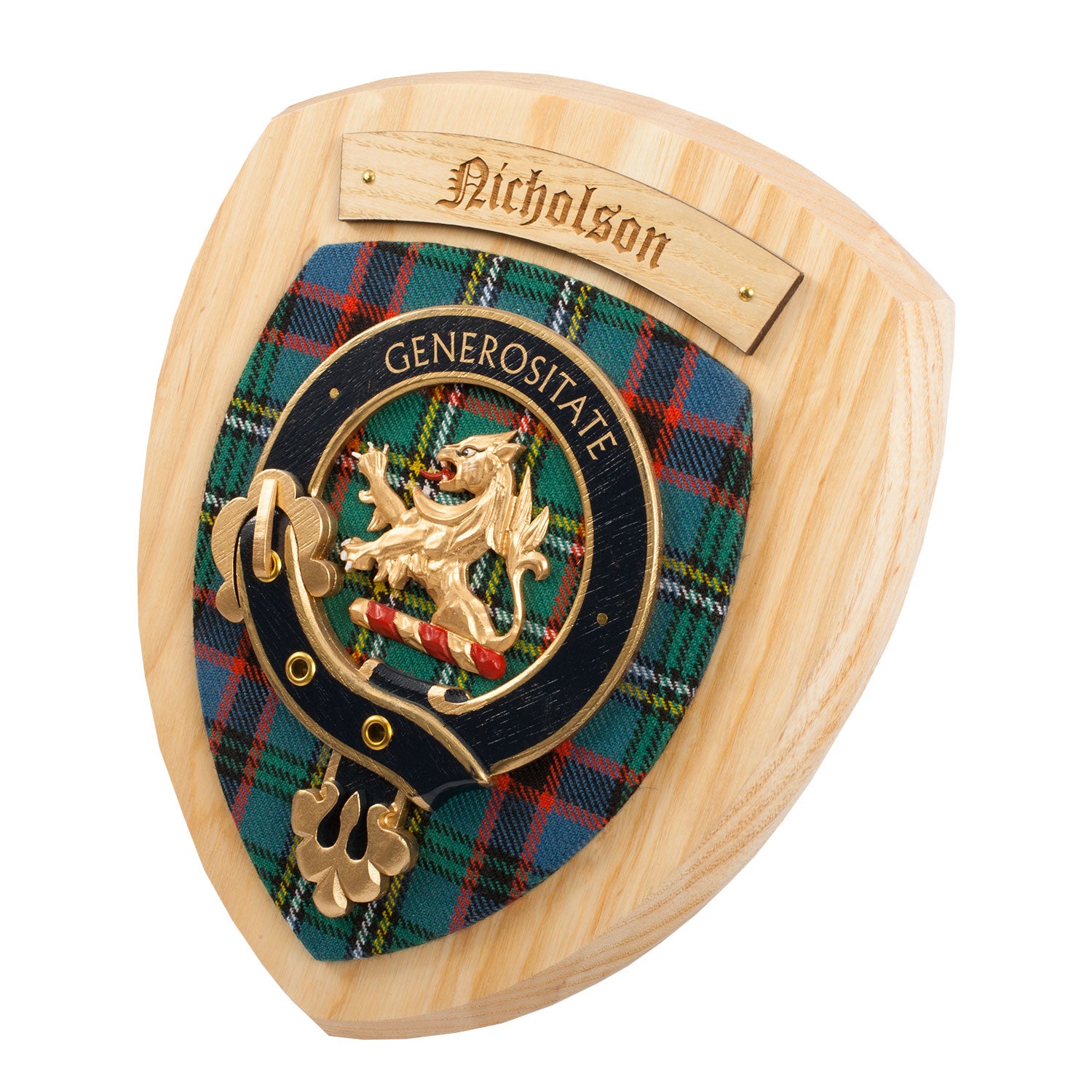 Scottish Clan Wall Plaque | Made in Scotland | Wood frame | Wall hanging Gift - Picture 402 of 517