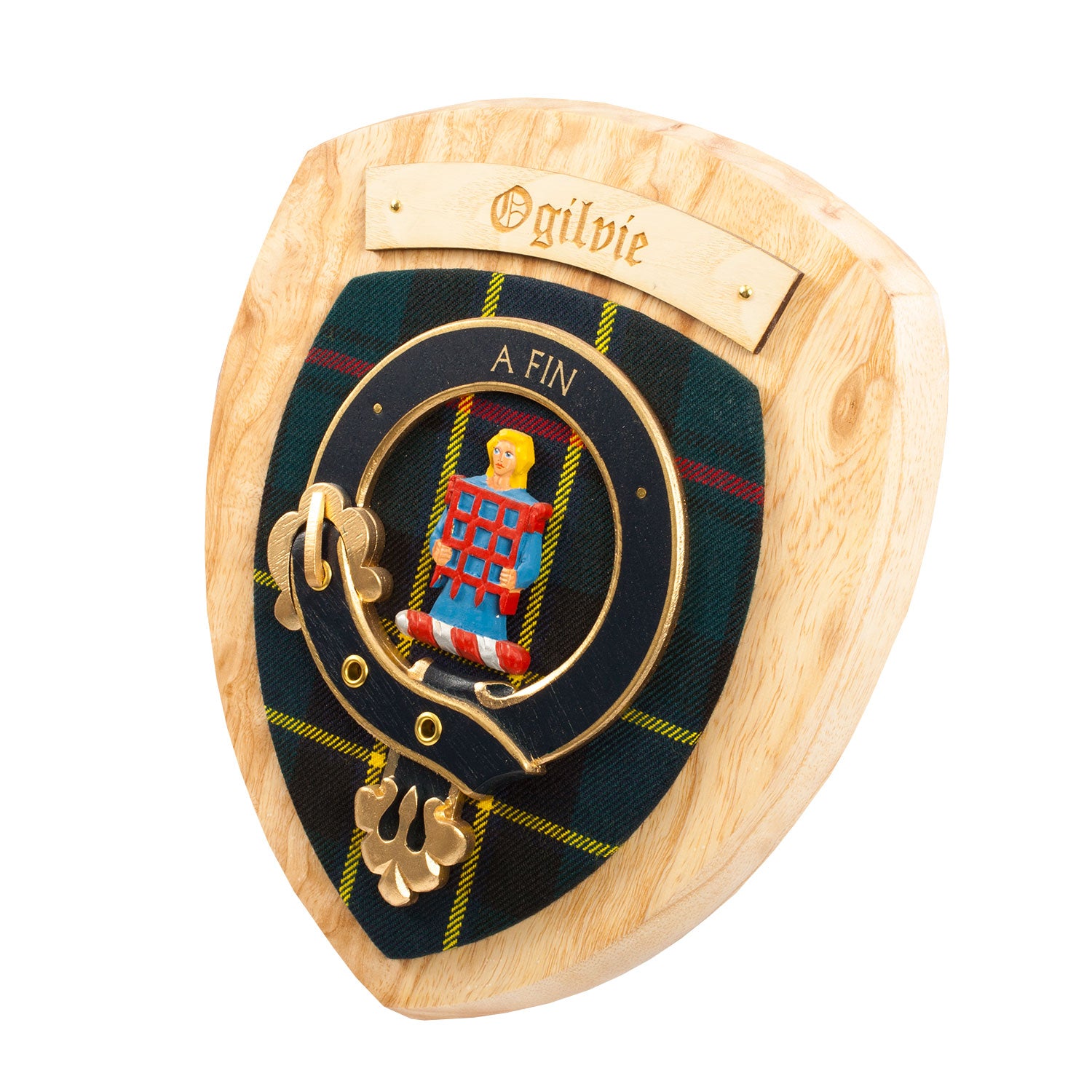 Scottish Clan Wall Plaque | Made in Scotland | Wood frame | Wall hanging Gift - Picture 405 of 517