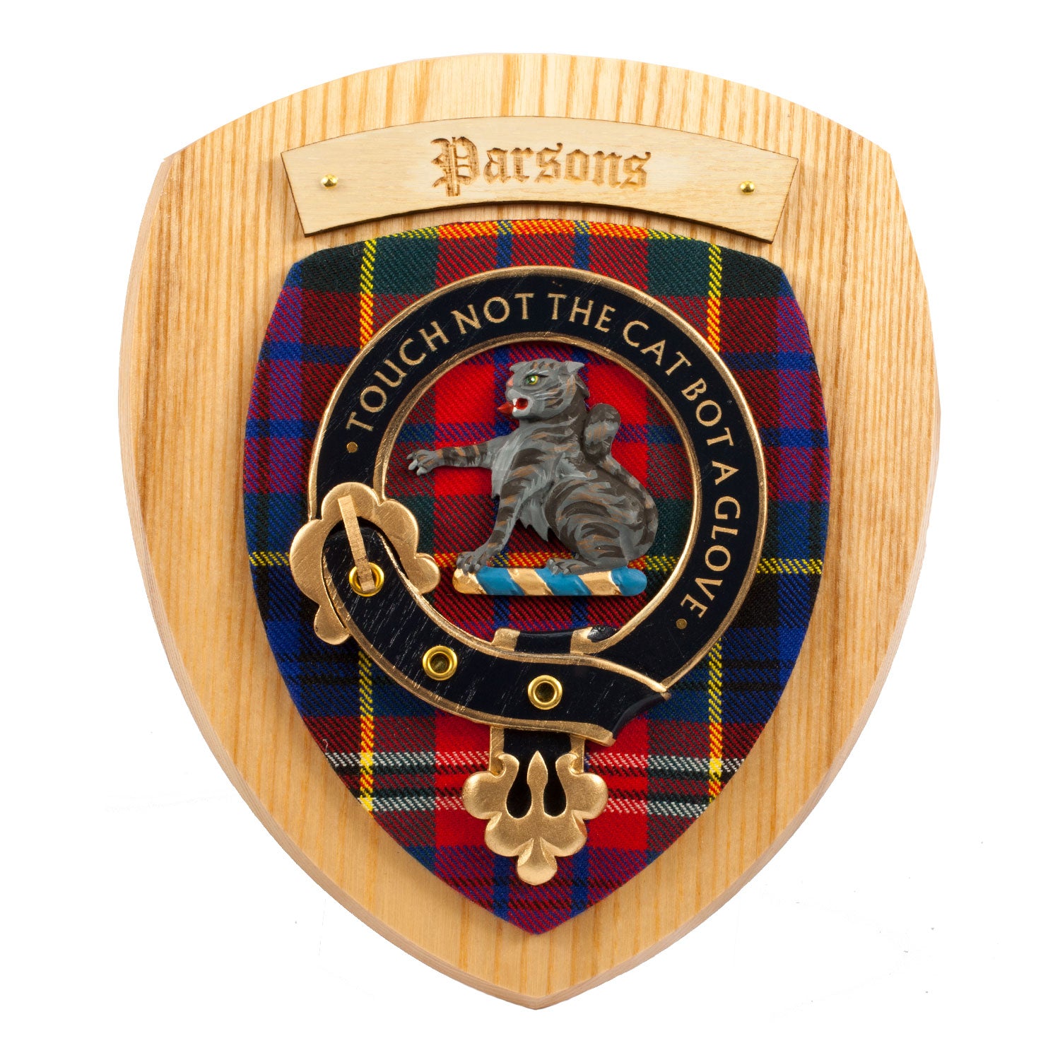 Scottish Clan Wall Plaque | Made in Scotland | Wood frame | Wall hanging Gift - Picture 410 of 517