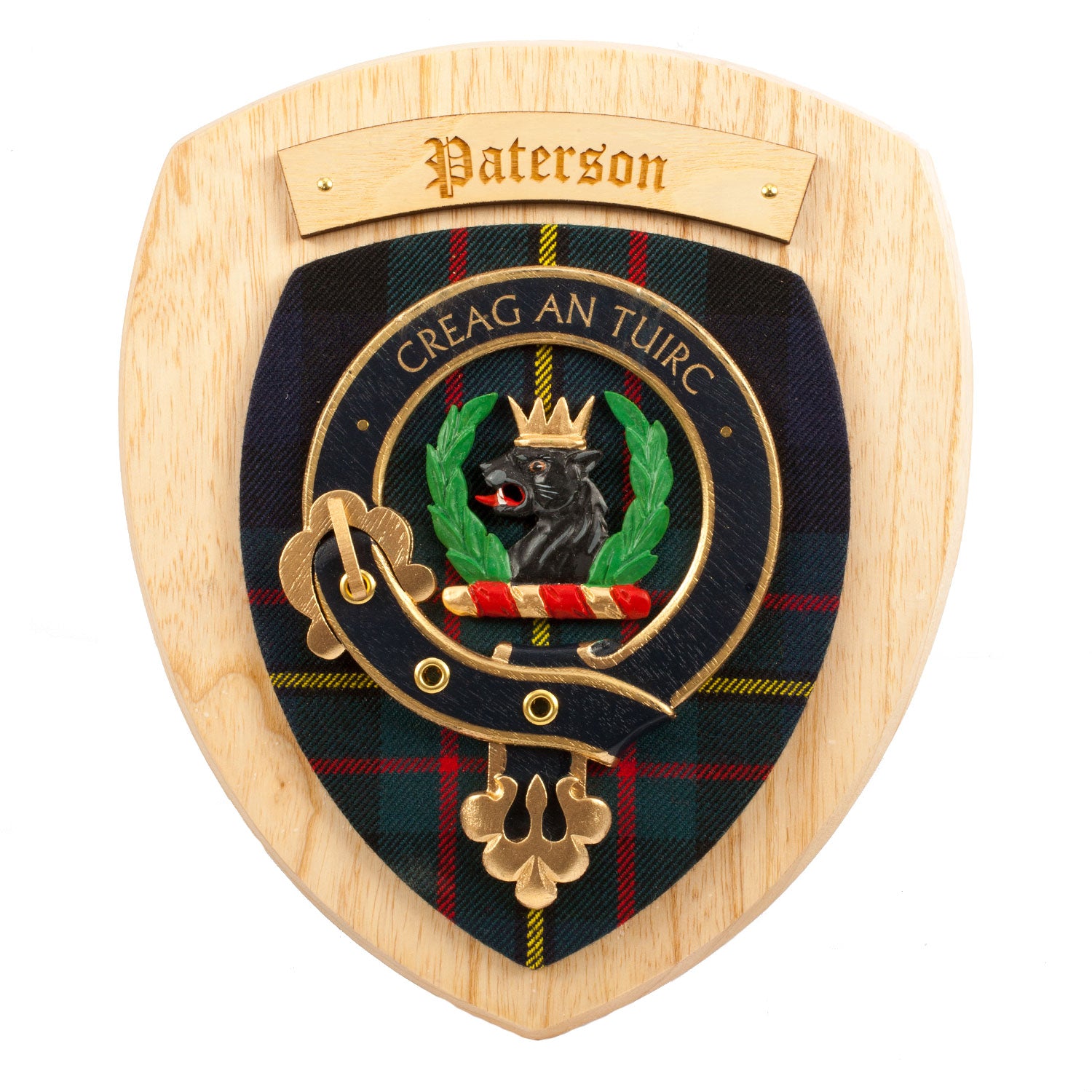 Scottish Clan Wall Plaque | Made in Scotland | Wood frame | Wall hanging Gift - Picture 413 of 517