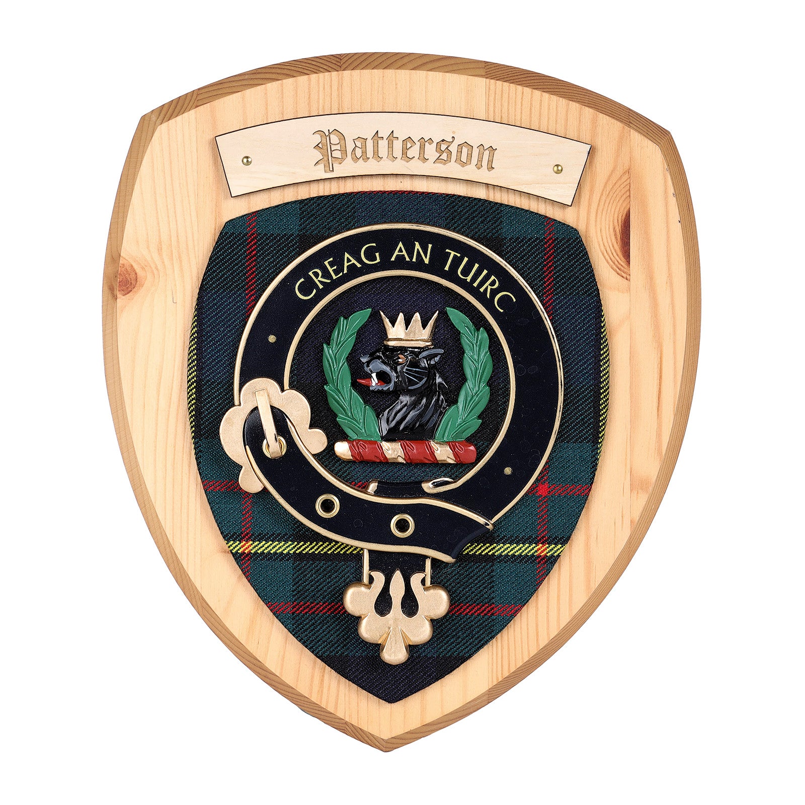 Scottish Clan Wall Plaque | Made in Scotland | Wood frame | Wall hanging Gift - Picture 415 of 517