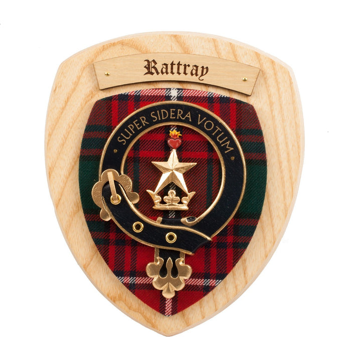 Clan Wall Plaque Rattray - Heritage Of Scotland - RATTRAY