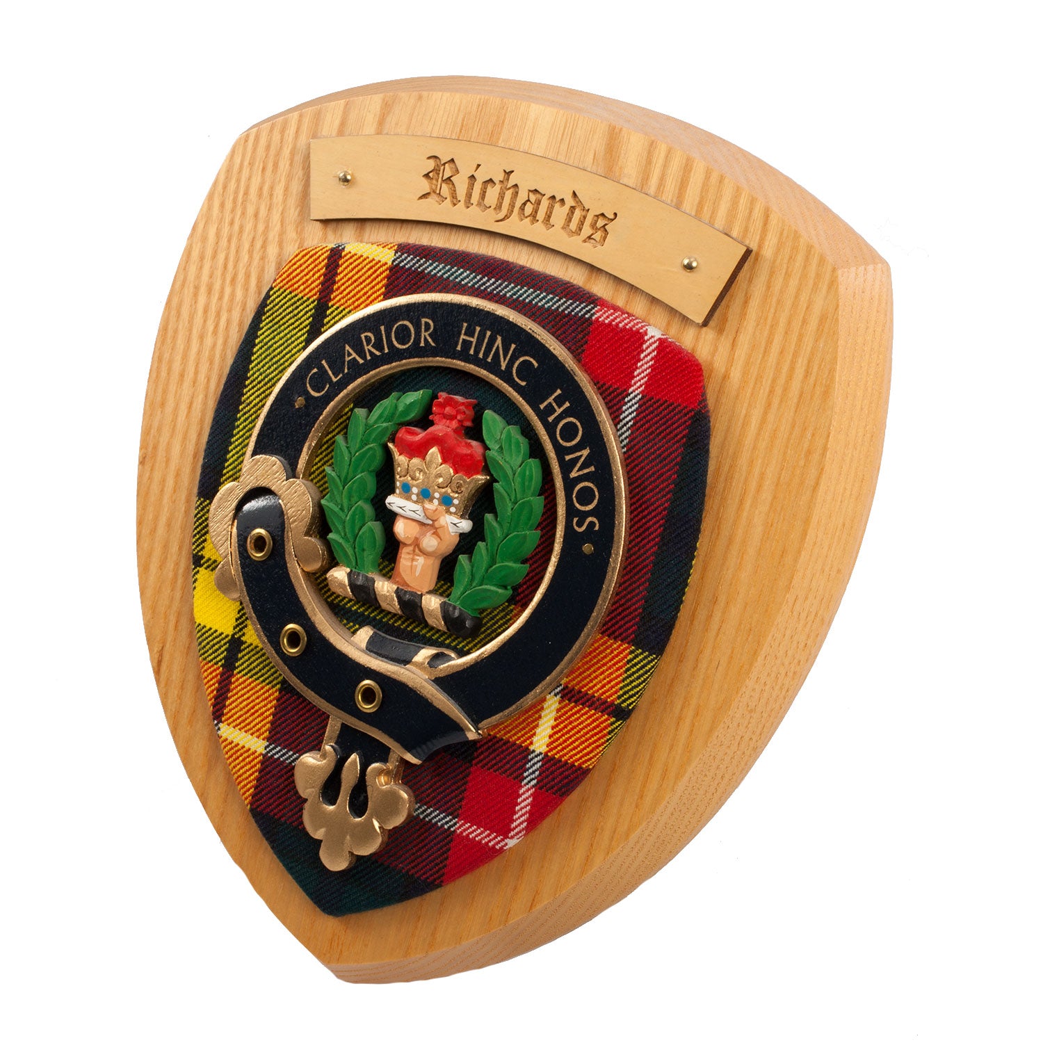 Scottish Clan Wall Plaque | Made in Scotland | Wood frame | Wall hanging Gift - Picture 425 of 517