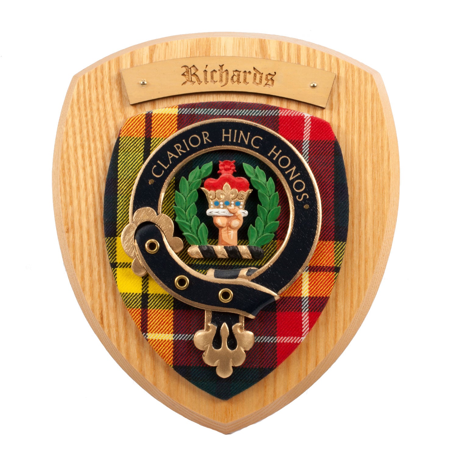 Scottish Clan Wall Plaque | Made in Scotland | Wood frame | Wall hanging Gift - Picture 424 of 517