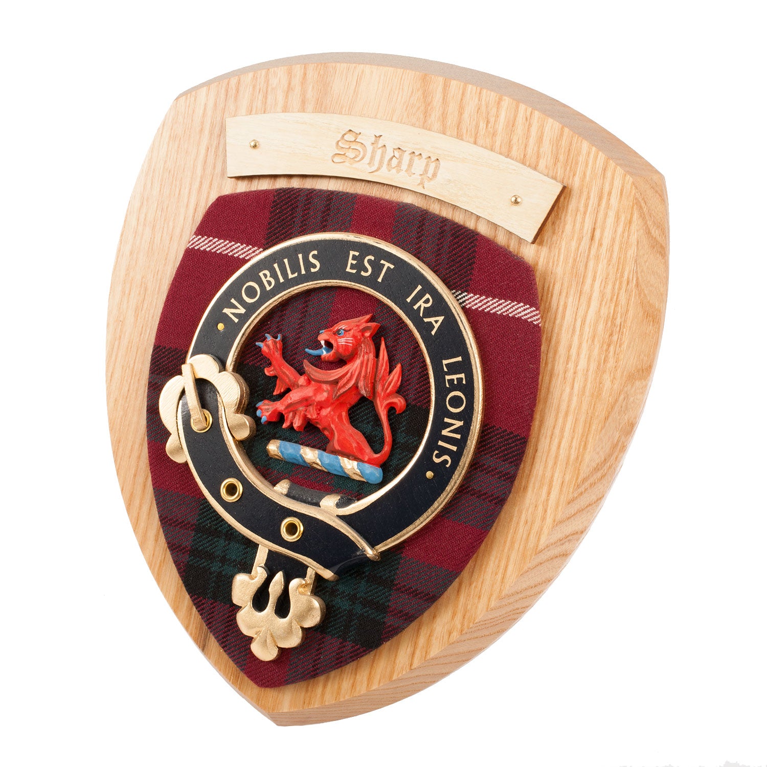 Scottish Clan Wall Plaque | Made in Scotland | Wood frame | Wall hanging Gift - Picture 449 of 517
