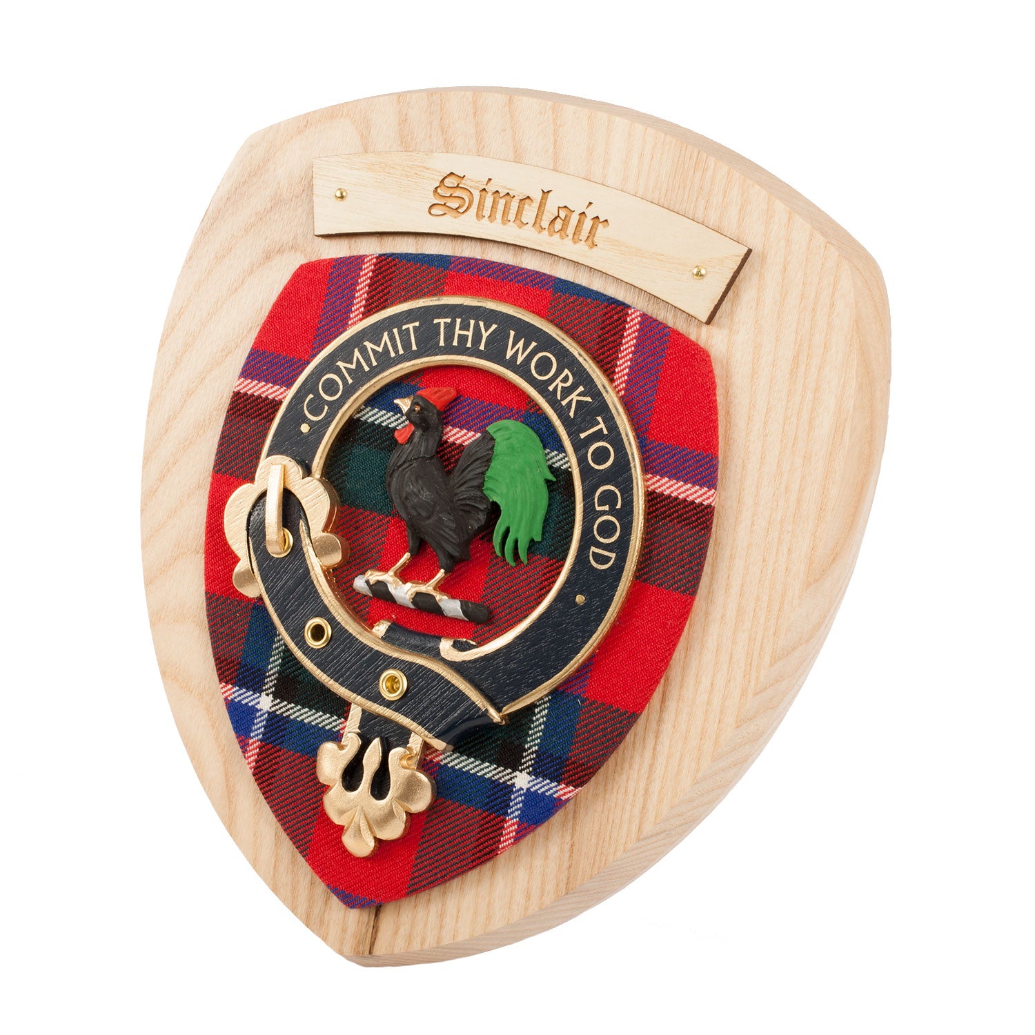 Scottish Clan Wall Plaque | Made in Scotland | Wood frame | Wall hanging Gift - Picture 455 of 517