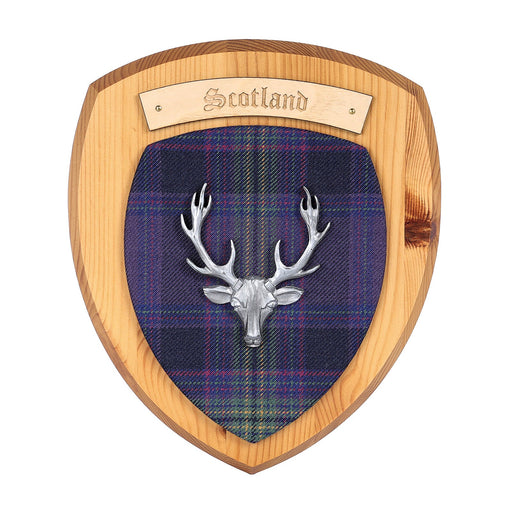 Clan Wall Plaque Stags Head - Heritage Of Scotland - STAGS HEAD