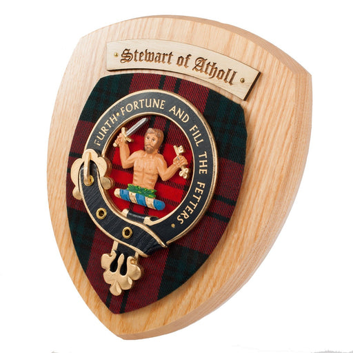 Clan Wall Plaque Stewart Of Atholl Ancient - Heritage Of Scotland - STEWART OF ATHOLL ANCIENT