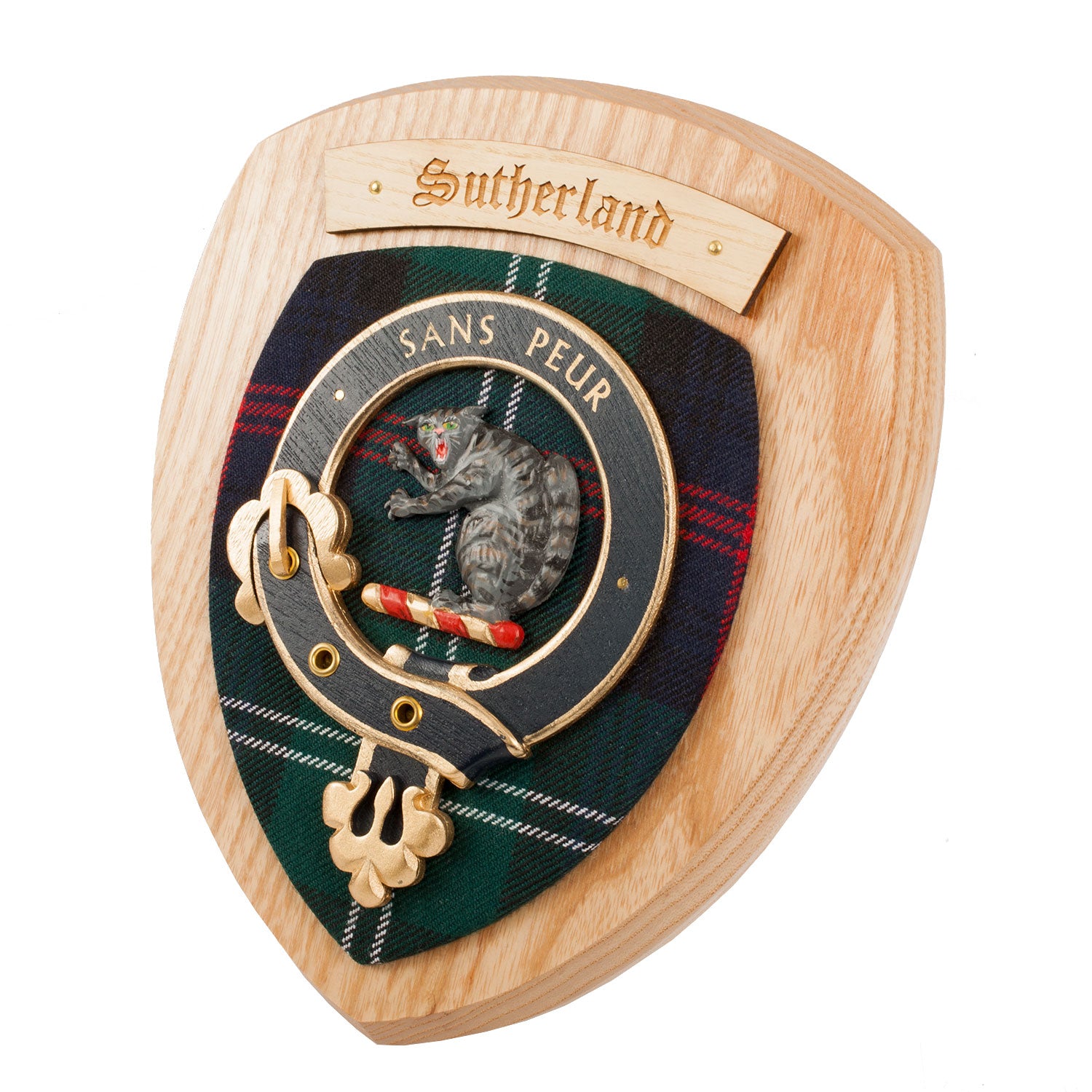 Scottish Clan Wall Plaque | Made in Scotland | Wood frame | Wall hanging Gift - Picture 482 of 517