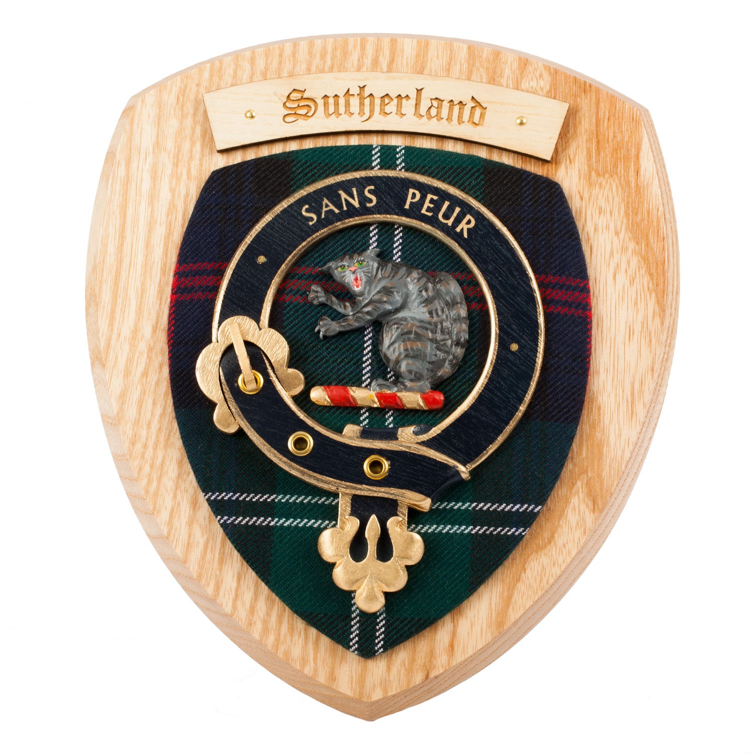 Scottish Clan Wall Plaque | Made in Scotland | Wood frame | Wall hanging Gift - Picture 481 of 517