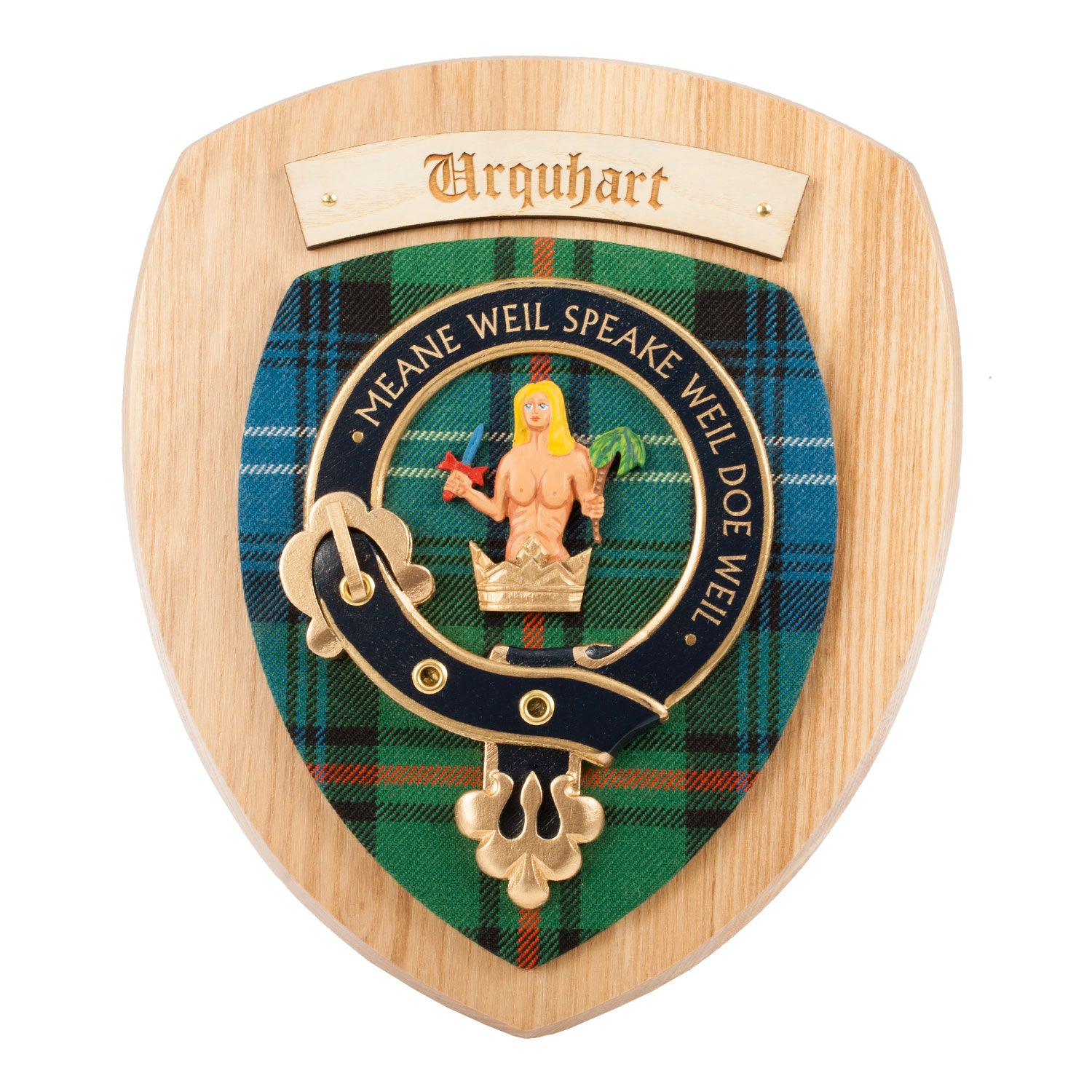 Scottish Clan Wall Plaque | Made in Scotland | Wood frame | Wall hanging Gift - Picture 499 of 517