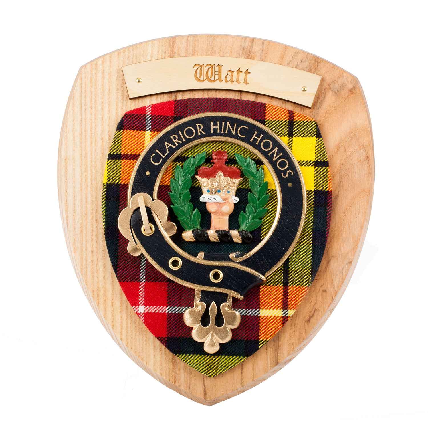 Scottish Clan Wall Plaque | Made in Scotland | Wood frame | Wall hanging Gift - Picture 507 of 517