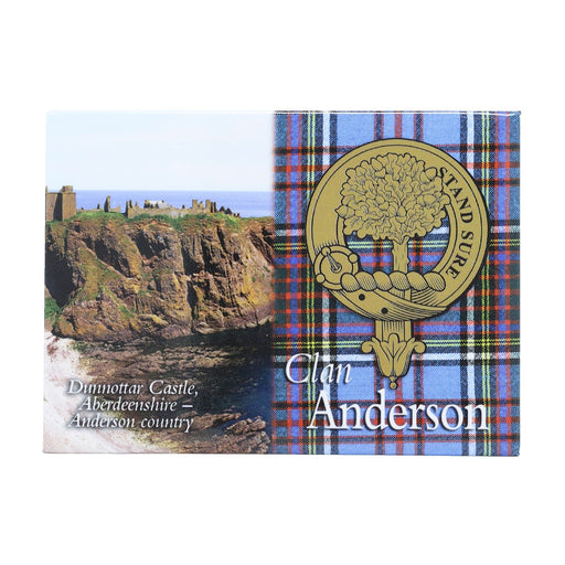 Clan/Family Scenic Magnet Anderson S - Heritage Of Scotland - ANDERSON S