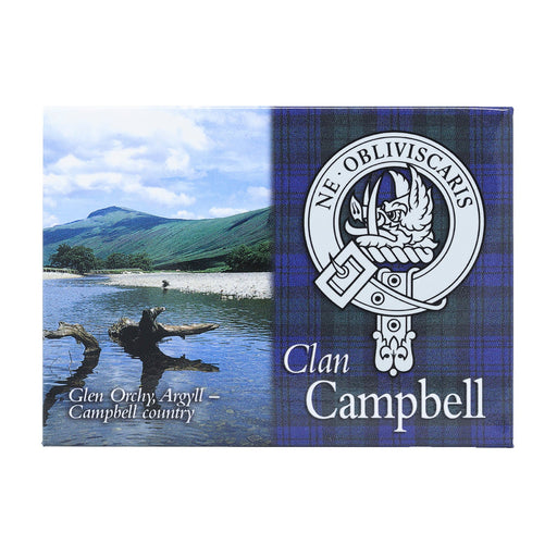 Clan/Family Scenic Magnet Campbell S - Heritage Of Scotland - CAMPBELL S