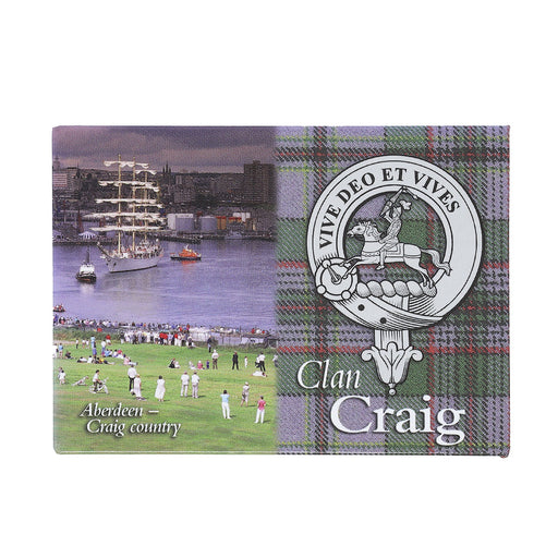 Clan/Family Scenic Magnet Craig - Heritage Of Scotland - CRAIG