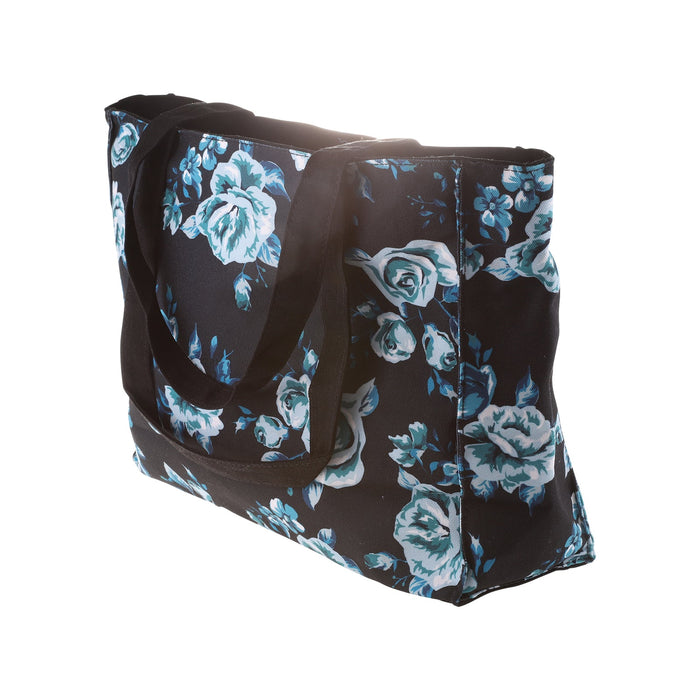Claudia Shoulder Bag Flower Scotland - Heritage Of Scotland - BLACK/BLUE
