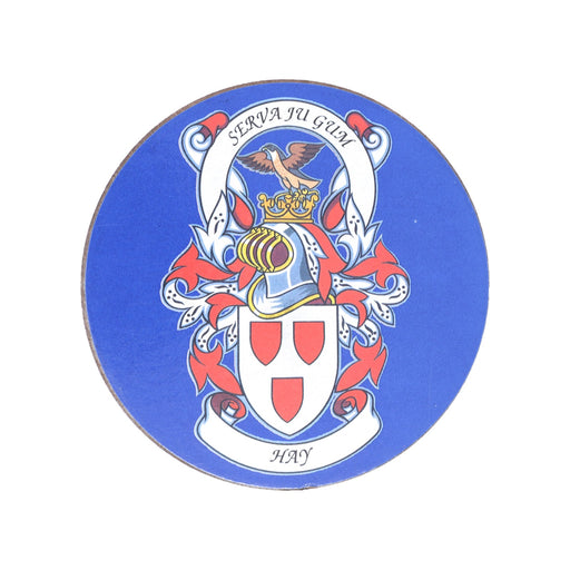 Coat Of Arms Coasters Hay - Heritage Of Scotland - HAY