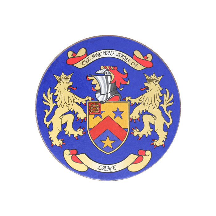 Coat Of Arms Coasters Lane - Heritage Of Scotland - LANE