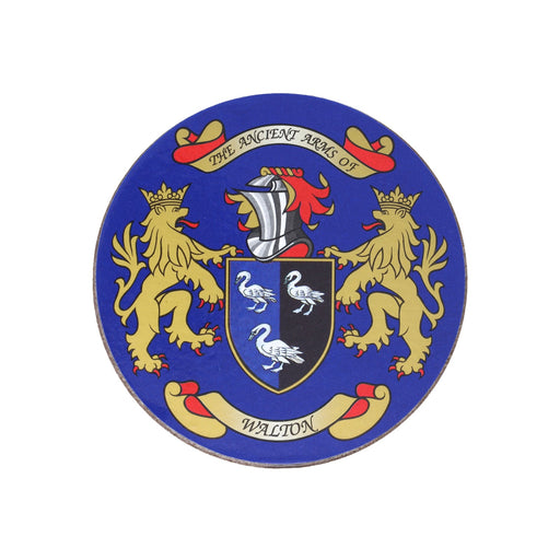 Coat Of Arms Coasters Walton - Heritage Of Scotland - WALTON