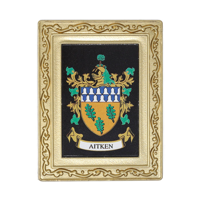 Coat Of Arms Fridge Magnet Aitken - Heritage Of Scotland - AITKEN