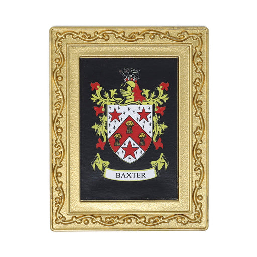 Coat Of Arms Fridge Magnet Baxter - Heritage Of Scotland - BAXTER