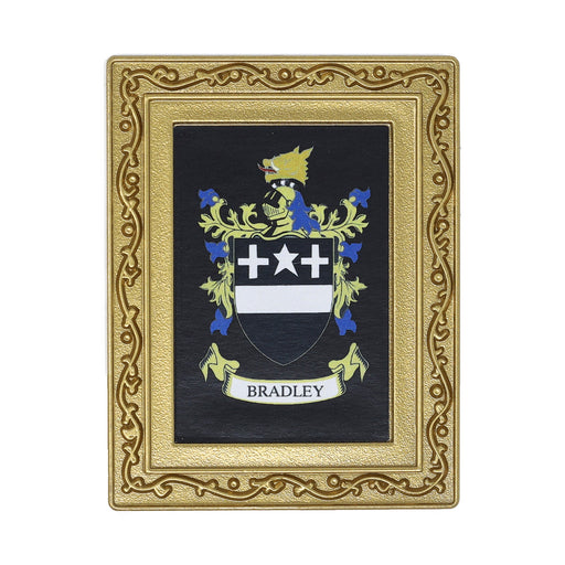 Coat Of Arms Fridge Magnet Bradley - Heritage Of Scotland - BRADLEY