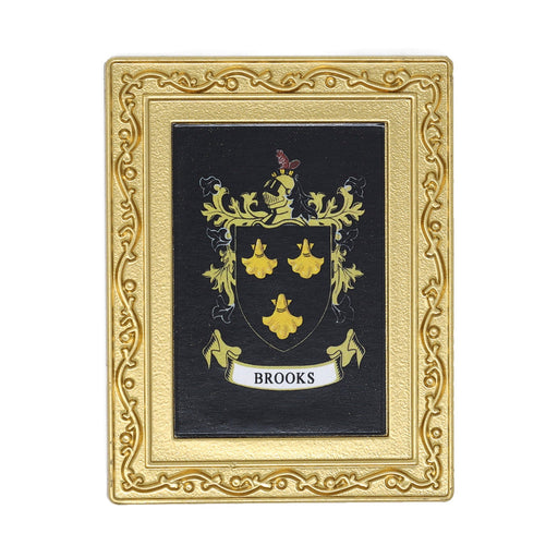 Coat Of Arms Fridge Magnet Brooks - Heritage Of Scotland - BROOKS