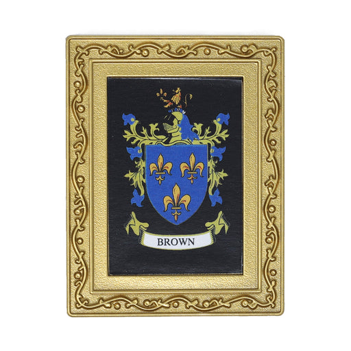 Coat Of Arms Fridge Magnet Brown - Heritage Of Scotland - BROWN