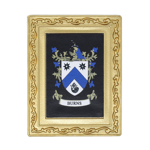 Coat Of Arms Fridge Magnet Burns - Heritage Of Scotland - BURNS