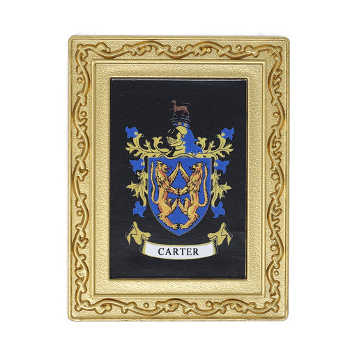 Coat Of Arms Fridge Magnet Carter - Heritage Of Scotland - CARTER