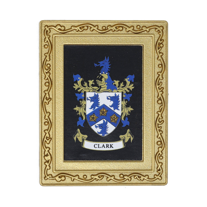Coat Of Arms Fridge Magnet Clark - Heritage Of Scotland - CLARK