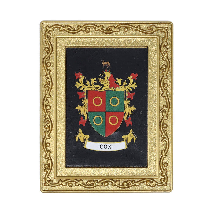 Coat Of Arms Fridge Magnet Cox - Heritage Of Scotland - COX