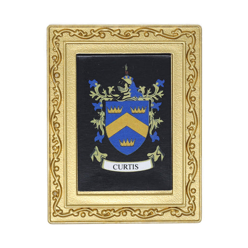 Coat Of Arms Fridge Magnet Curtis - Heritage Of Scotland - CURTIS