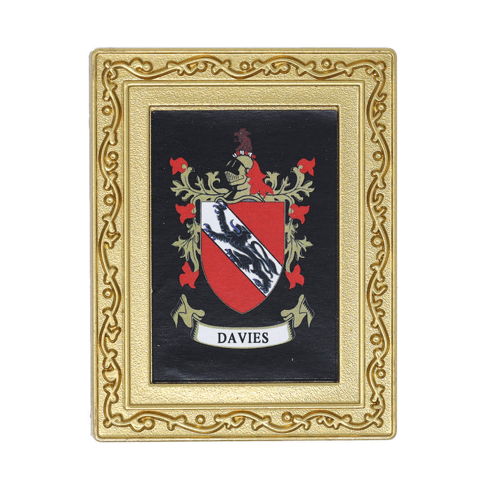 Coat Of Arms Fridge Magnet Davies - Heritage Of Scotland - DAVIES