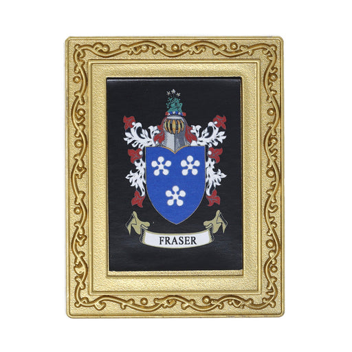 Coat Of Arms Fridge Magnet Fraser - Heritage Of Scotland - FRASER