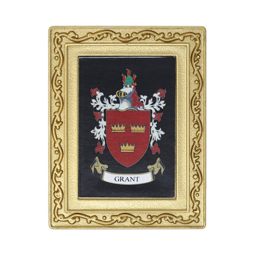 Coat Of Arms Fridge Magnet Grant - Heritage Of Scotland - GRANT