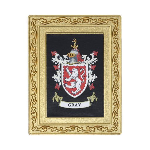 Coat Of Arms Fridge Magnet Gray - Heritage Of Scotland - GRAY