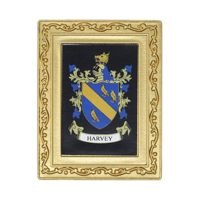 Coat Of Arms Fridge Magnet Harvey - Heritage Of Scotland - HARVEY