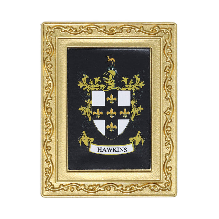 Coat Of Arms Fridge Magnet Hawkins - Heritage Of Scotland - HAWKINS