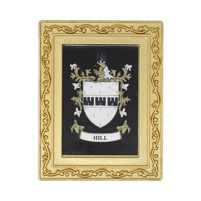 Coat Of Arms Fridge Magnet Hill - Heritage Of Scotland - HILL
