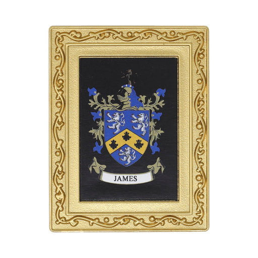 Coat Of Arms Fridge Magnet James - Heritage Of Scotland - JAMES