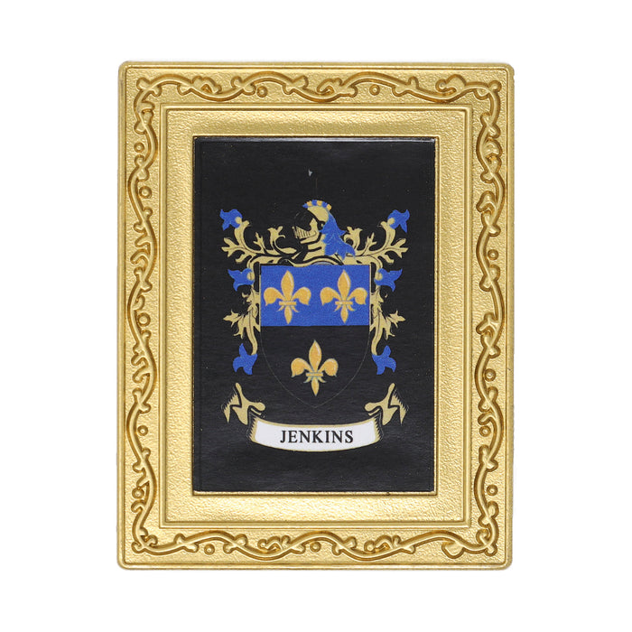 Coat Of Arms Fridge Magnet Jenkins - Heritage Of Scotland - JENKINS