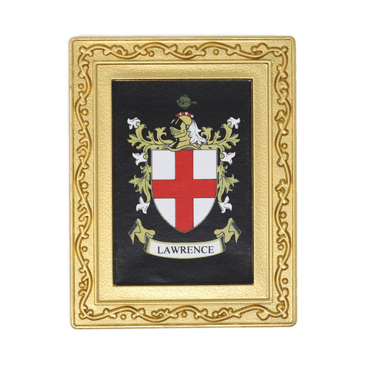 Coat Of Arms Fridge Magnet Lawrence - Heritage Of Scotland - LAWRENCE