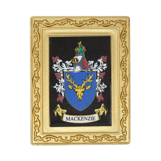 Coat Of Arms Fridge Magnet Mackenzie - Heritage Of Scotland - MACKENZIE