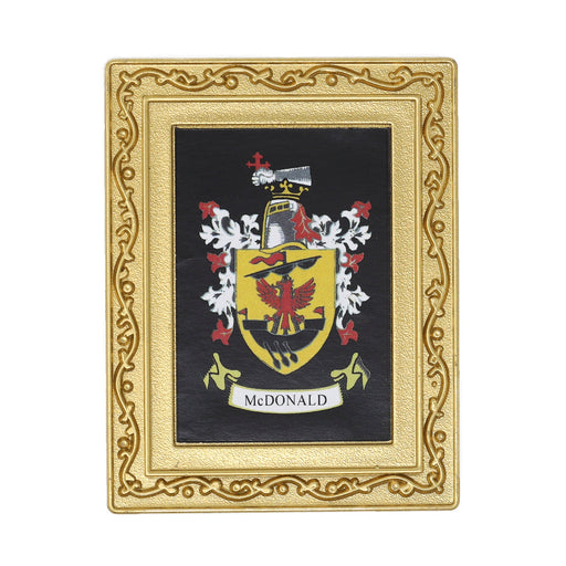 Coat Of Arms Fridge Magnet Mcdonald - Heritage Of Scotland - MCDONALD